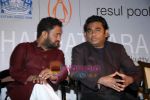 A R Rahman, Resul Pookutty at Resul Pookutty_s autobiography launch in The Leela Hotel on 13th May 2010 (4).JPG